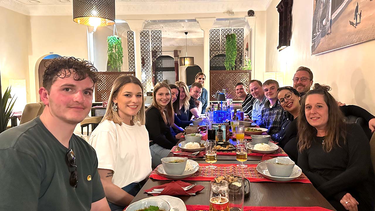 VanDeBord Abendessen